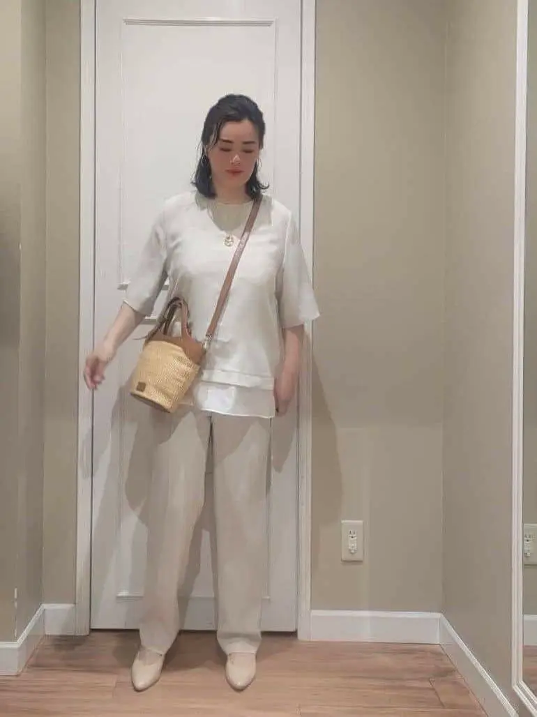 23区 L スタッフn コーディネート画像