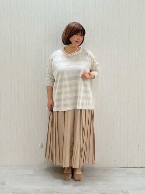 23区 L うめ子 コーディネート画像