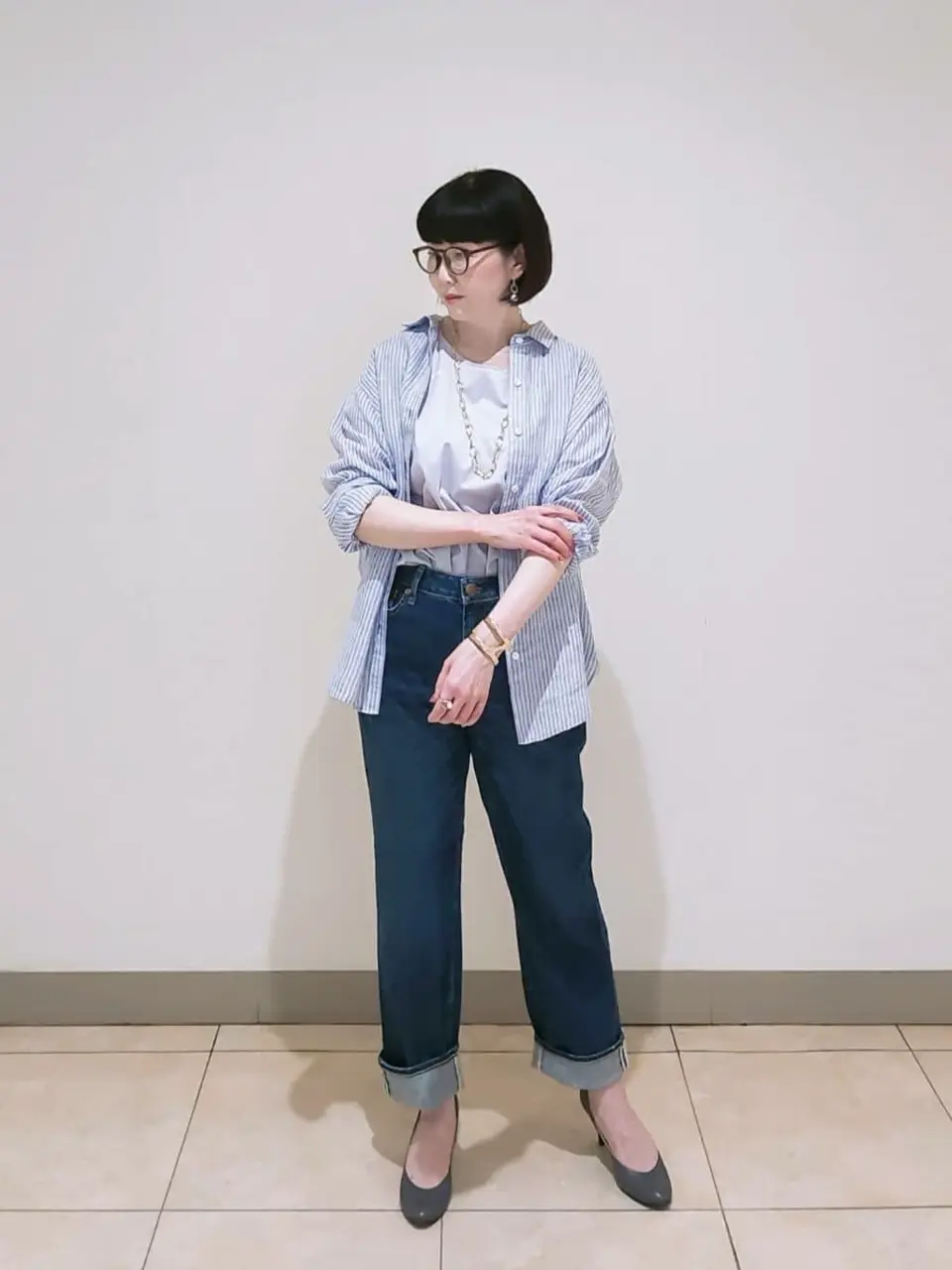 23区 L スタッフ コーディネート画像