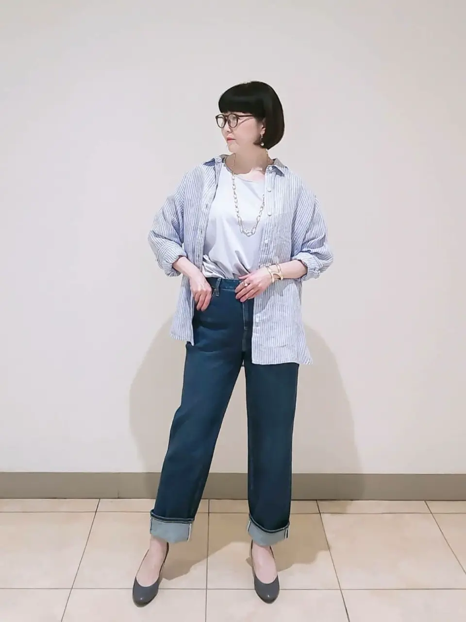 23区 L スタッフ コーディネート画像