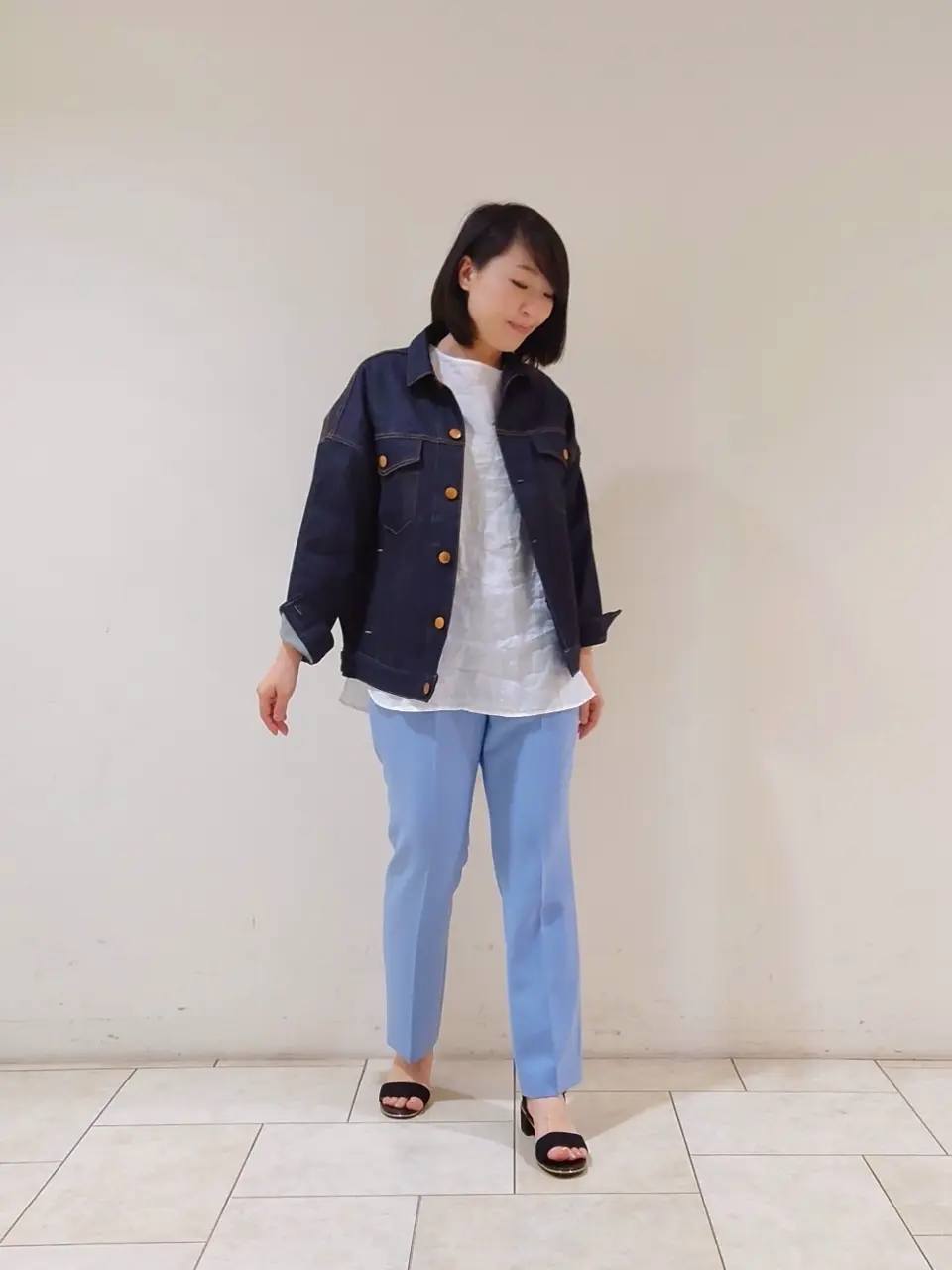  岡 コーディネート画像