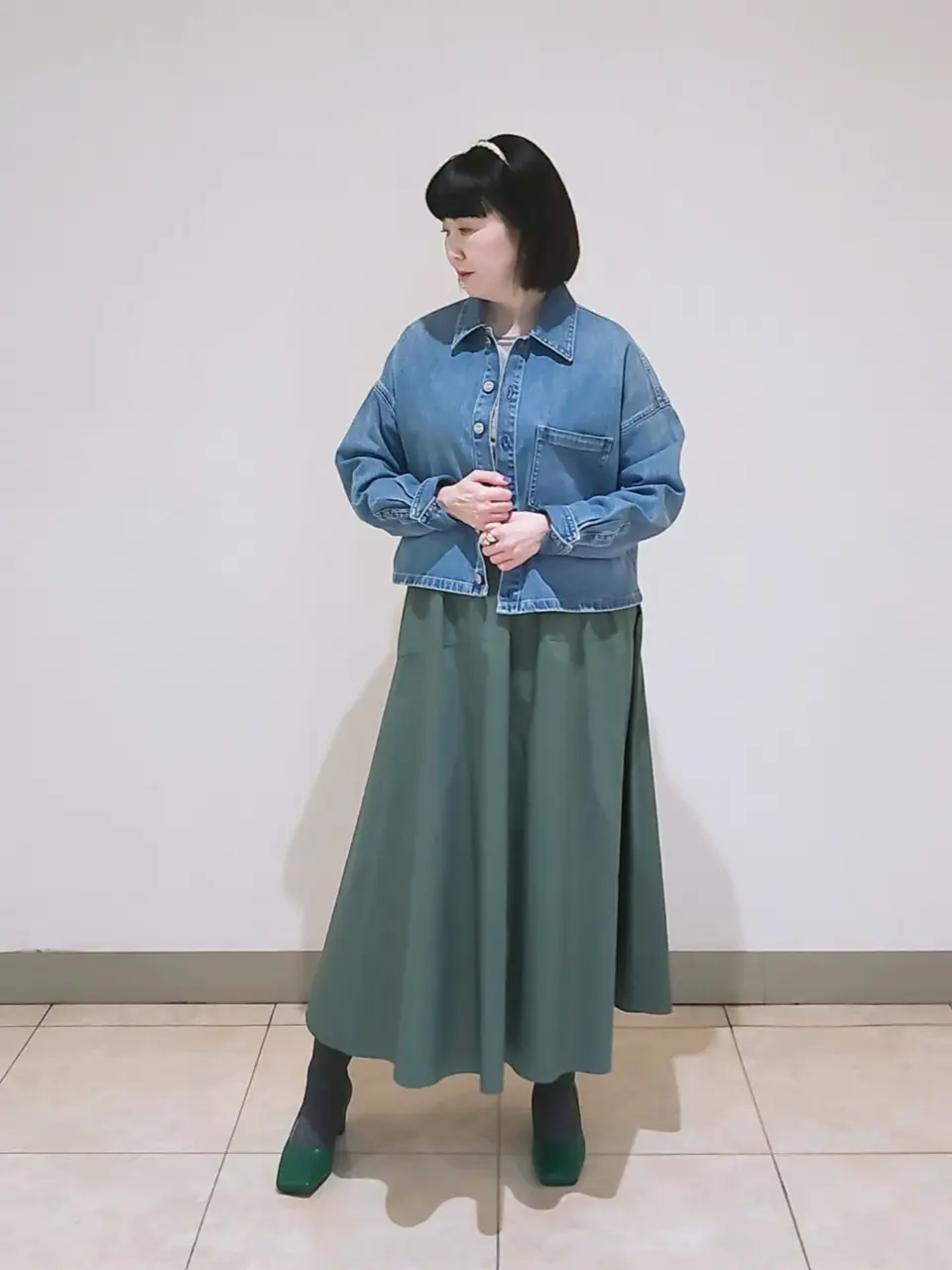 23区 L スタッフ コーディネート画像