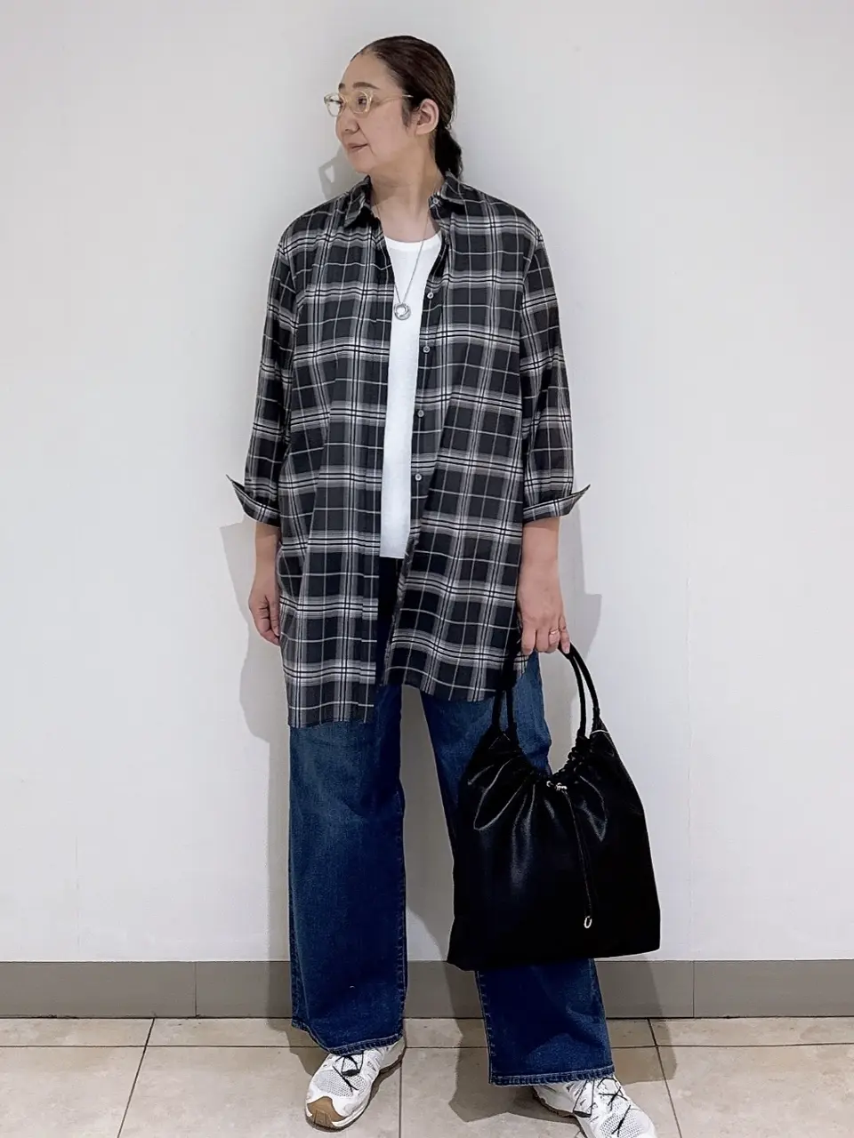 J.PRESS LADIES L スタッフ コーディネート画像