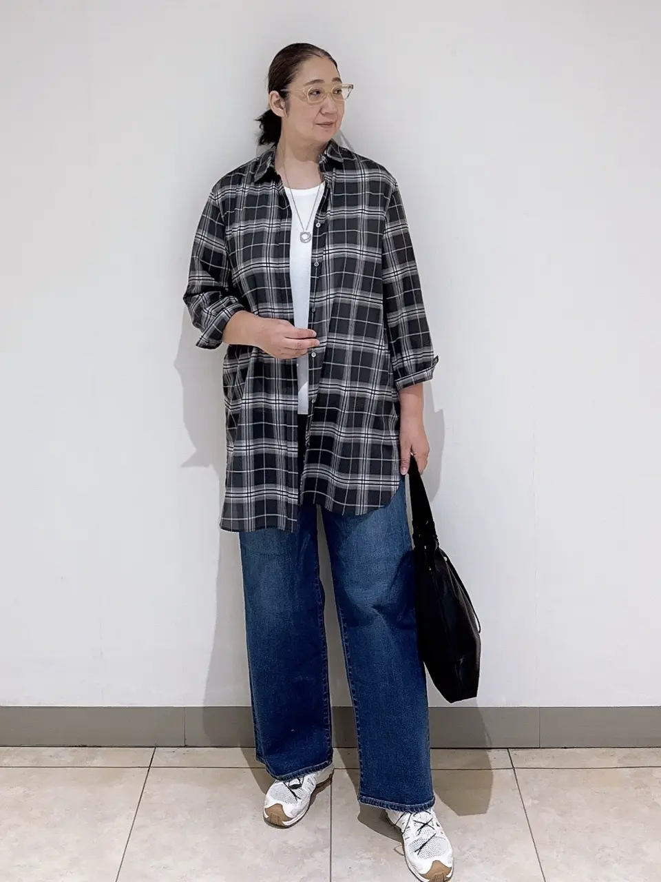 J.PRESS LADIES L スタッフ コーディネート画像