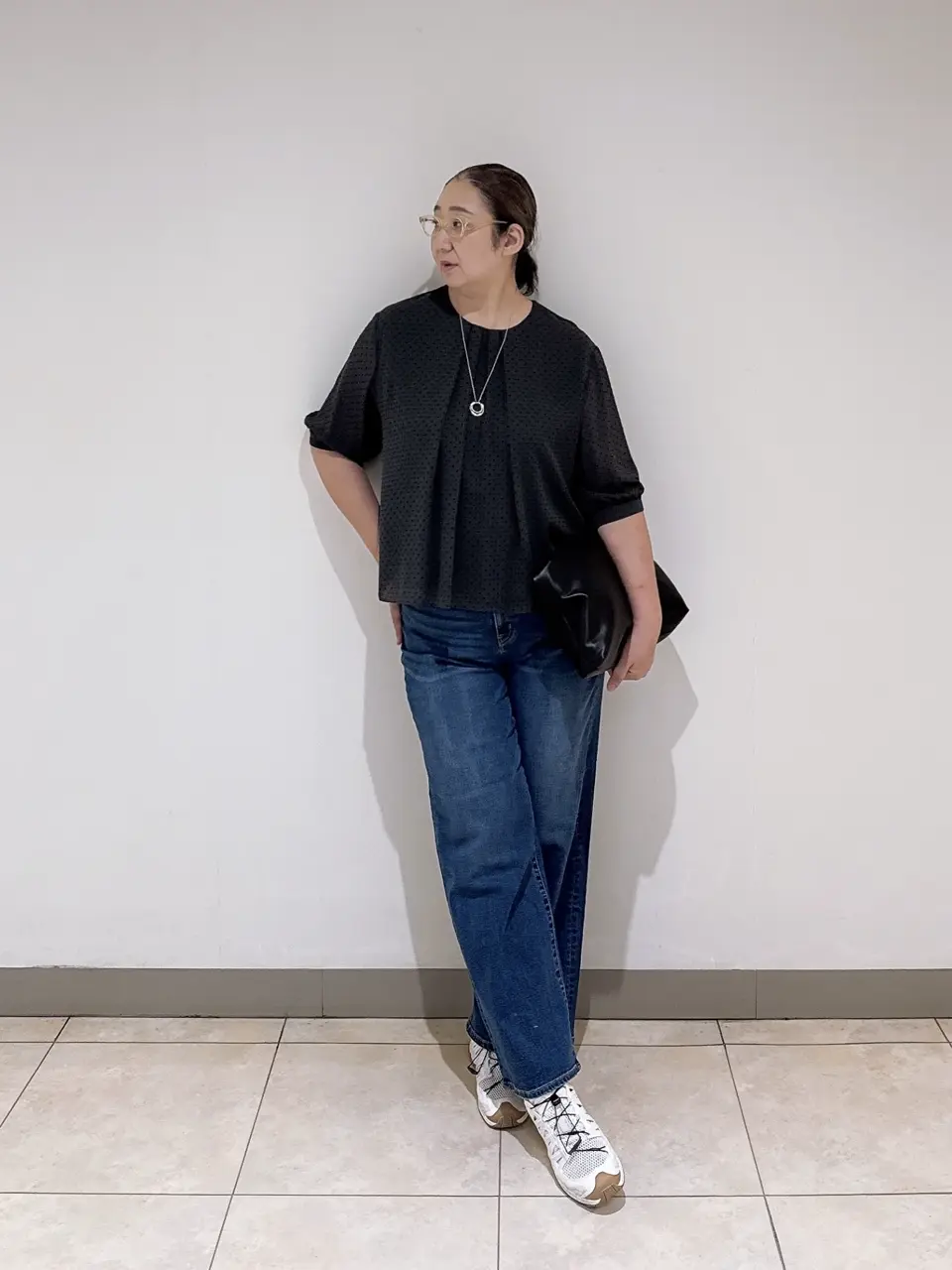 J.PRESS LADIES L スタッフ コーディネート画像