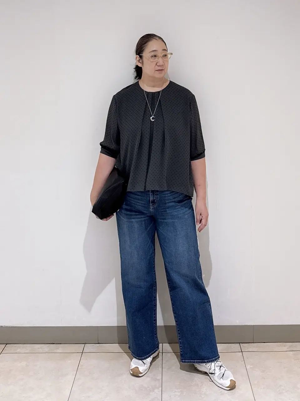 J.PRESS LADIES L スタッフ コーディネート画像