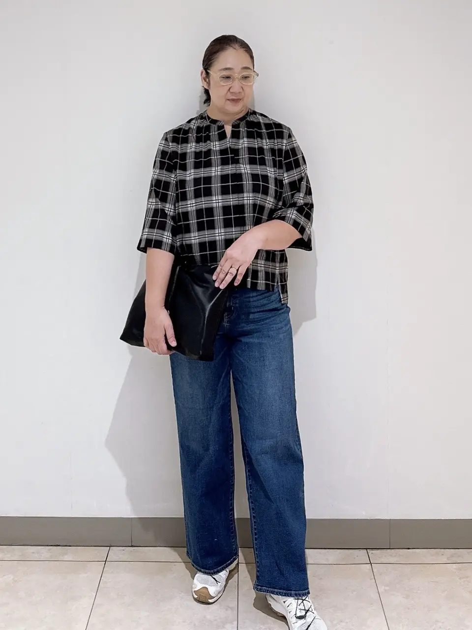 J.PRESS LADIES L スタッフ コーディネート画像