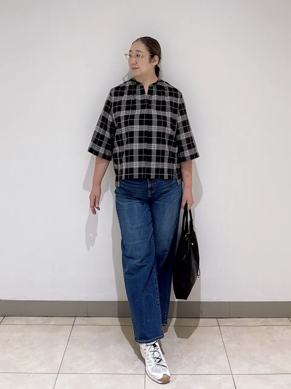 J.PRESS LADIES L スタッフ コーディネート画像