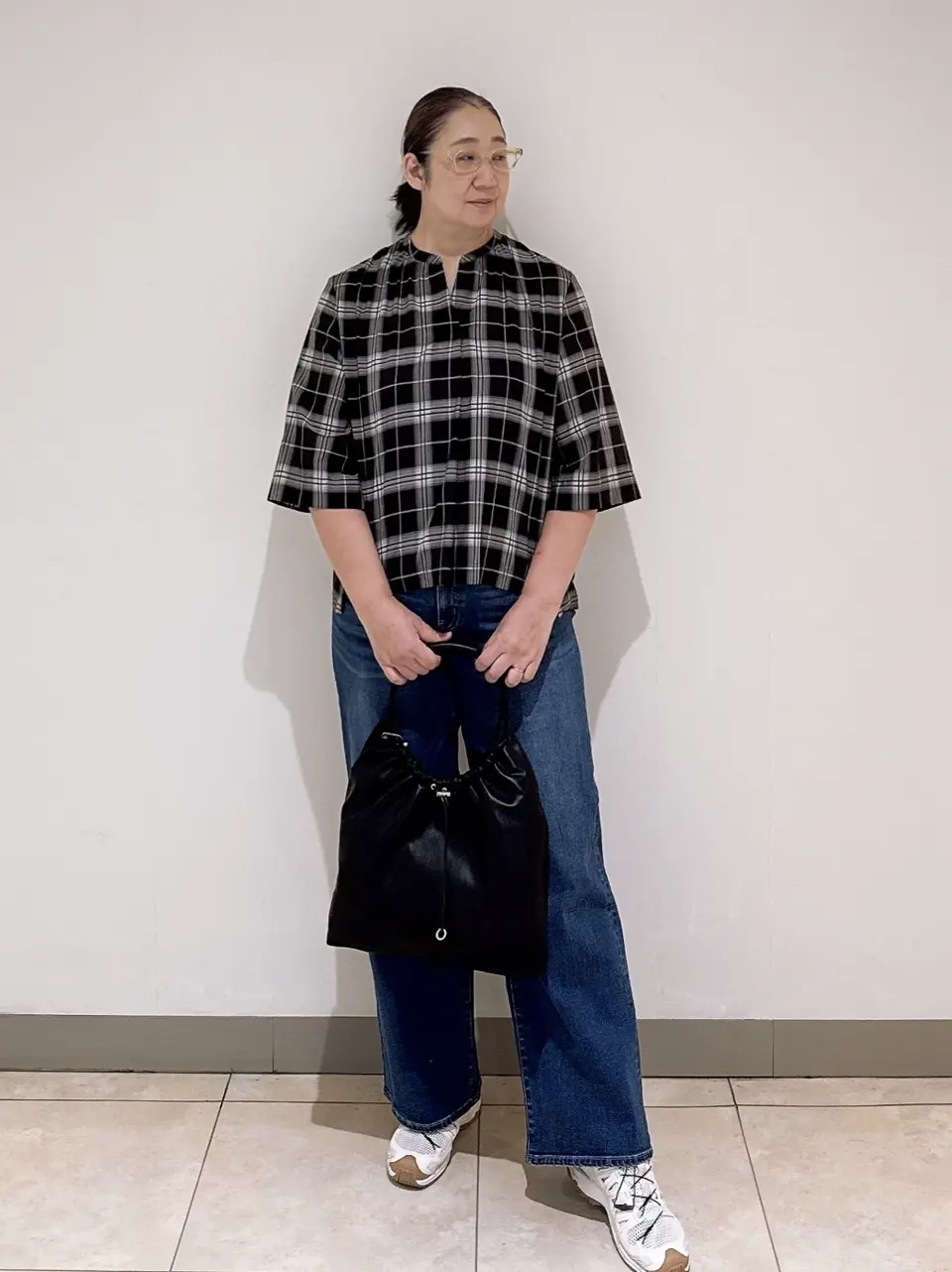 J.PRESS LADIES L スタッフ コーディネート画像