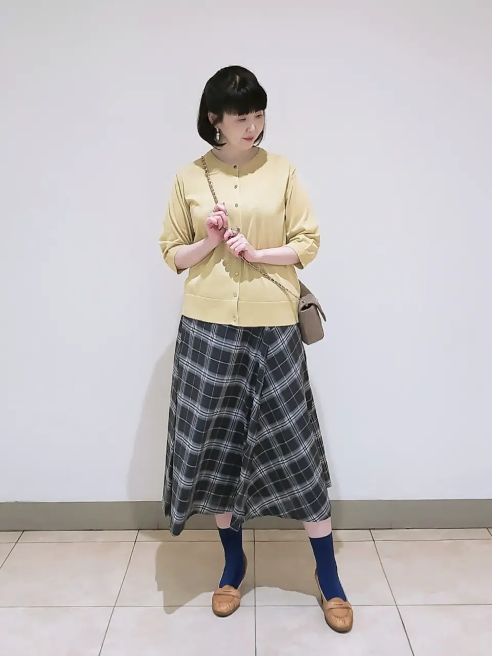 J.PRESS LADIES L スタッフ コーディネート画像