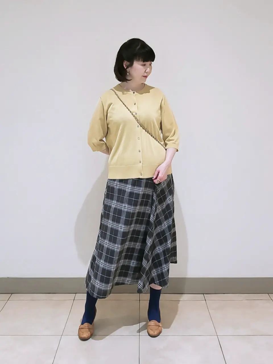 J.PRESS LADIES L スタッフ コーディネート画像