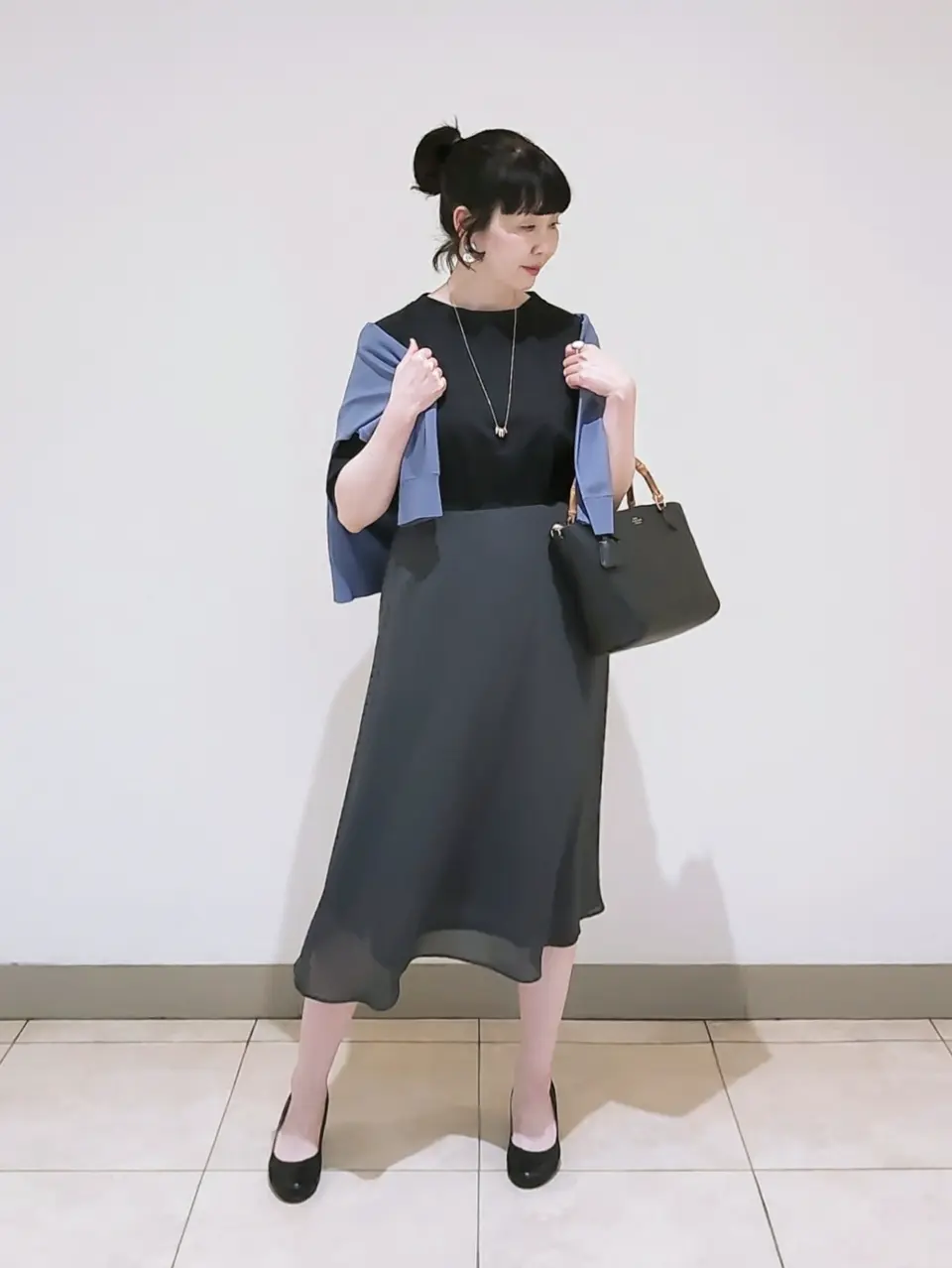 J.PRESS LADIES L スタッフ コーディネート画像