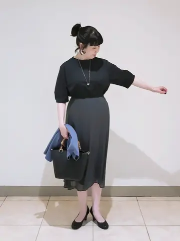 J.PRESS LADIES L スタッフ コーディネート画像