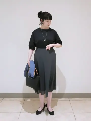 J.PRESS LADIES L スタッフ コーディネート画像