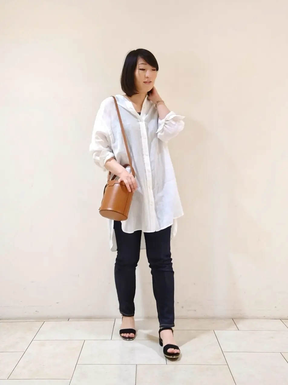  岡 コーディネート画像