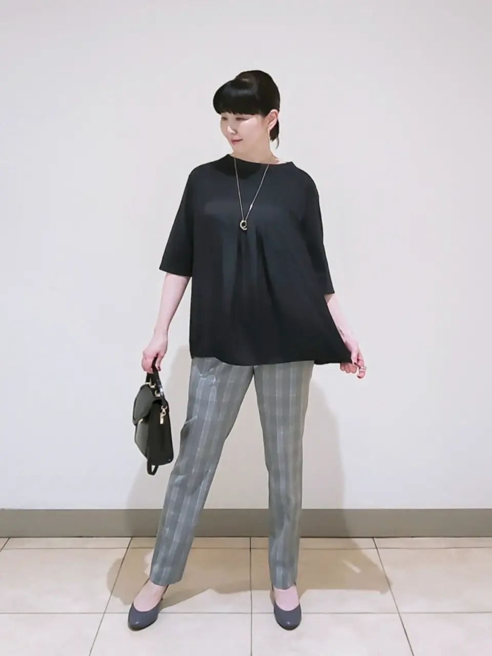 J.PRESS LADIES L スタッフ コーディネート画像