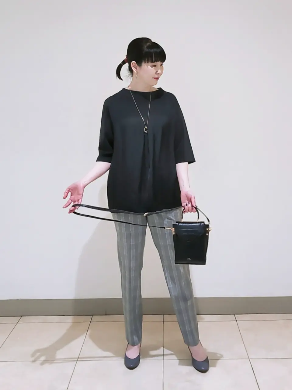 J.PRESS LADIES L スタッフ コーディネート画像