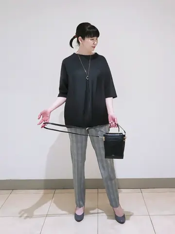 J.PRESS LADIES L スタッフ コーディネート画像