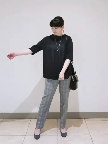 J.PRESS LADIES L スタッフ コーディネート画像