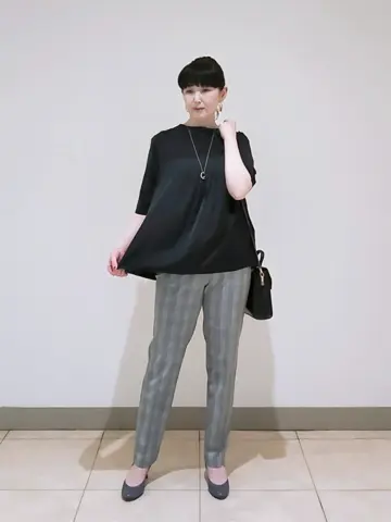 J.PRESS LADIES L スタッフ コーディネート画像