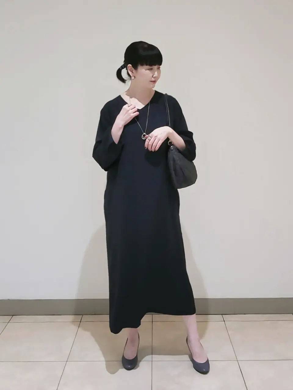 J.PRESS LADIES L スタッフ コーディネート画像