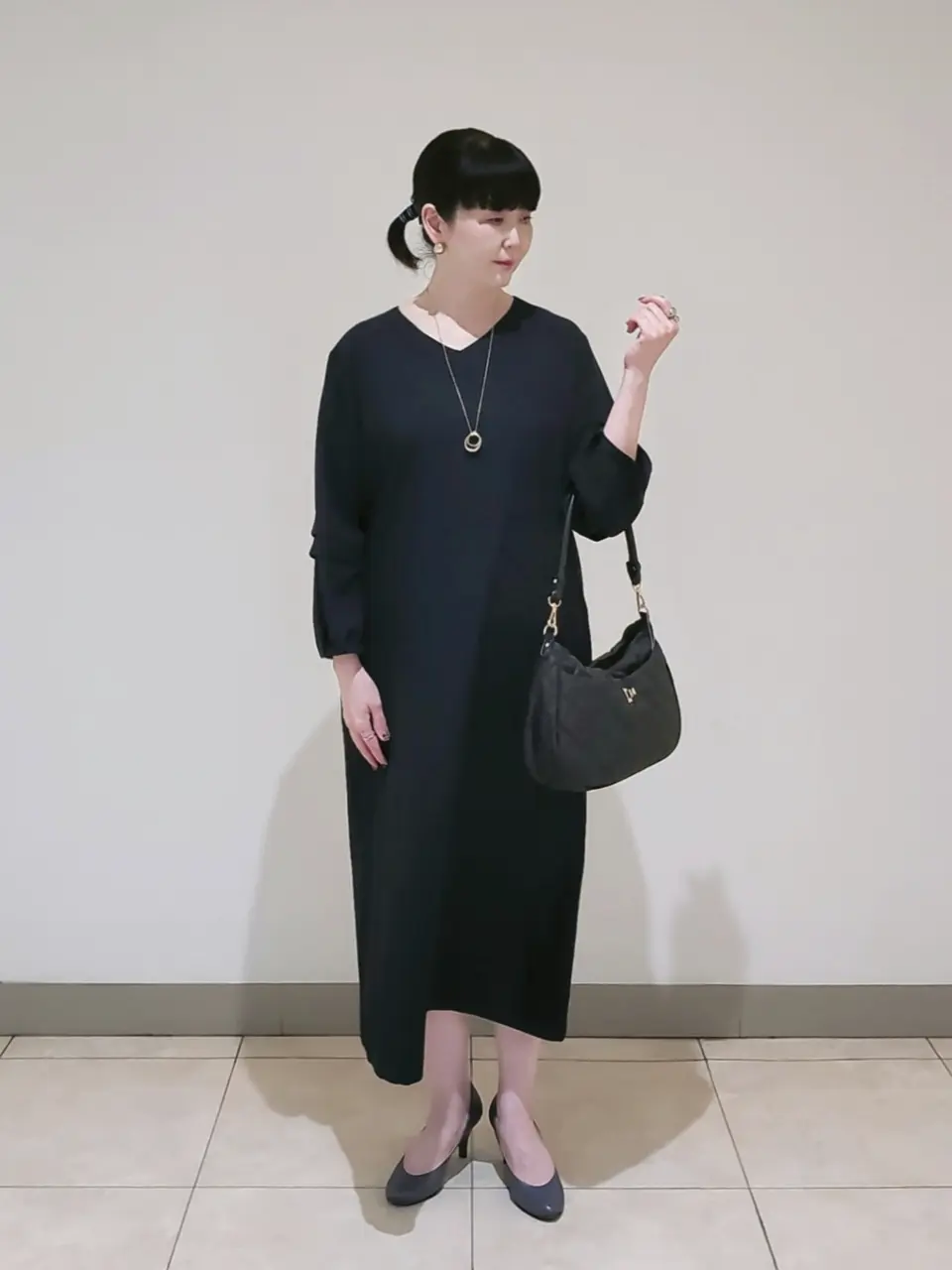 J.PRESS LADIES L スタッフ コーディネート画像