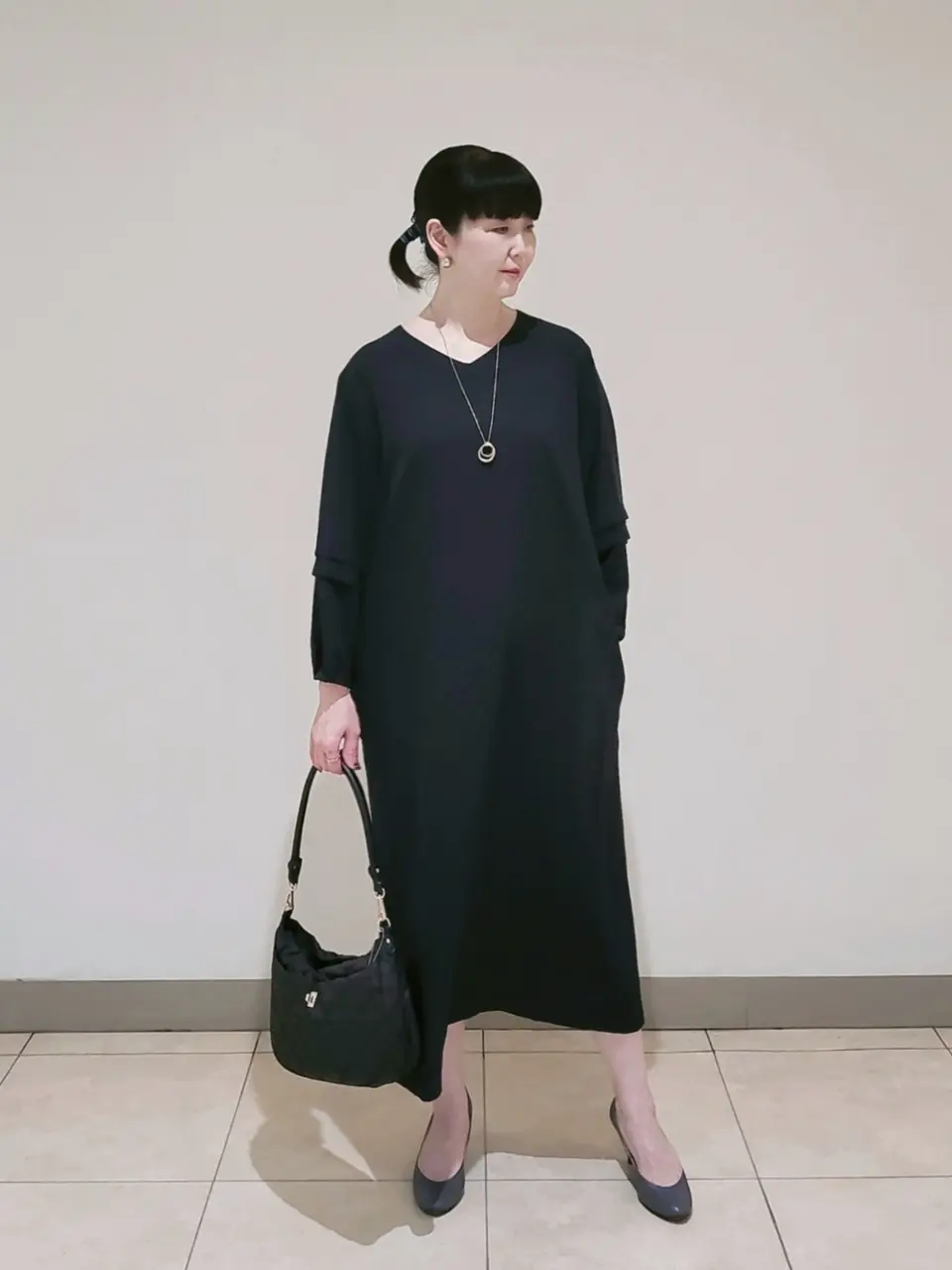 J.PRESS LADIES L スタッフ コーディネート画像