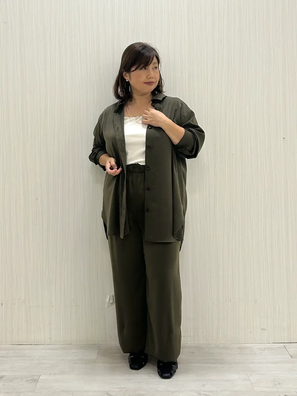 23区 L うめ子 コーディネート画像