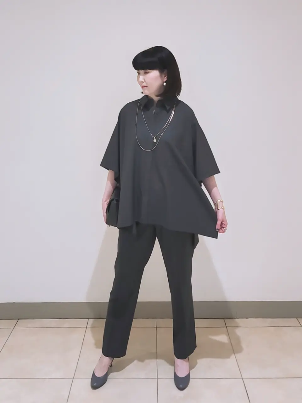 J.PRESS LADIES L スタッフ コーディネート画像