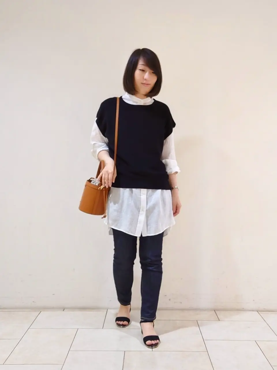  岡 コーディネート画像