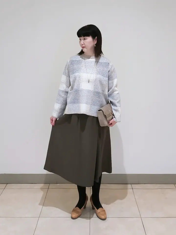 J.PRESS LADIES L スタッフ コーディネート画像