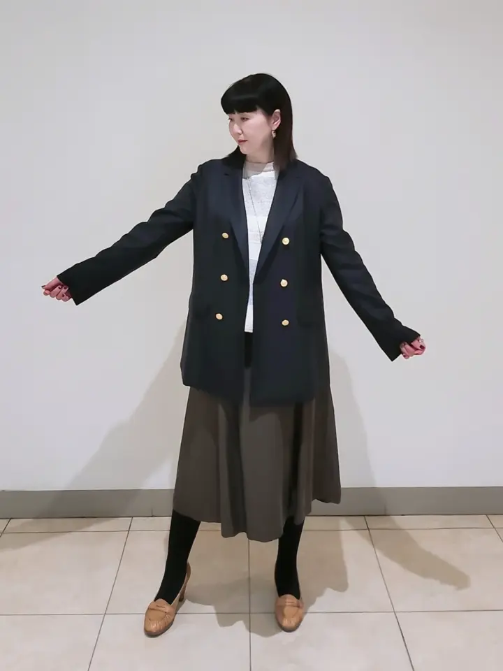 J.PRESS LADIES L スタッフ コーディネート画像