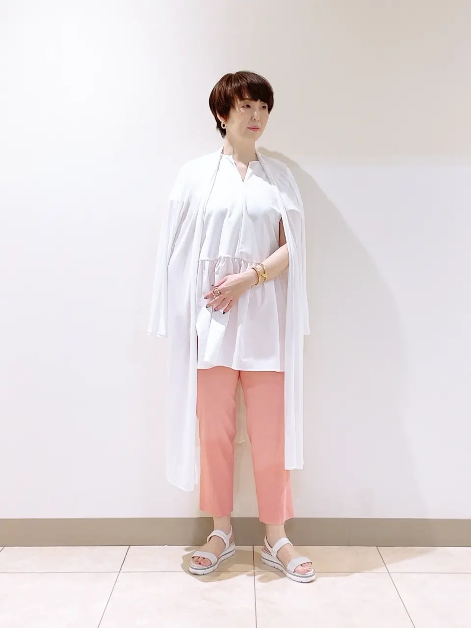 23区 L スタッフ コーディネート画像