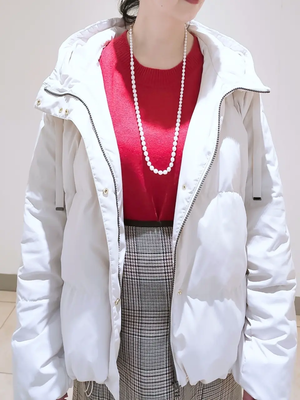 J.PRESS LADIES L スタッフ コーディネート画像