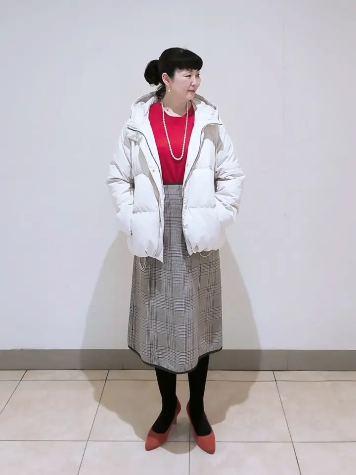 J.PRESS LADIES L スタッフ コーディネート画像