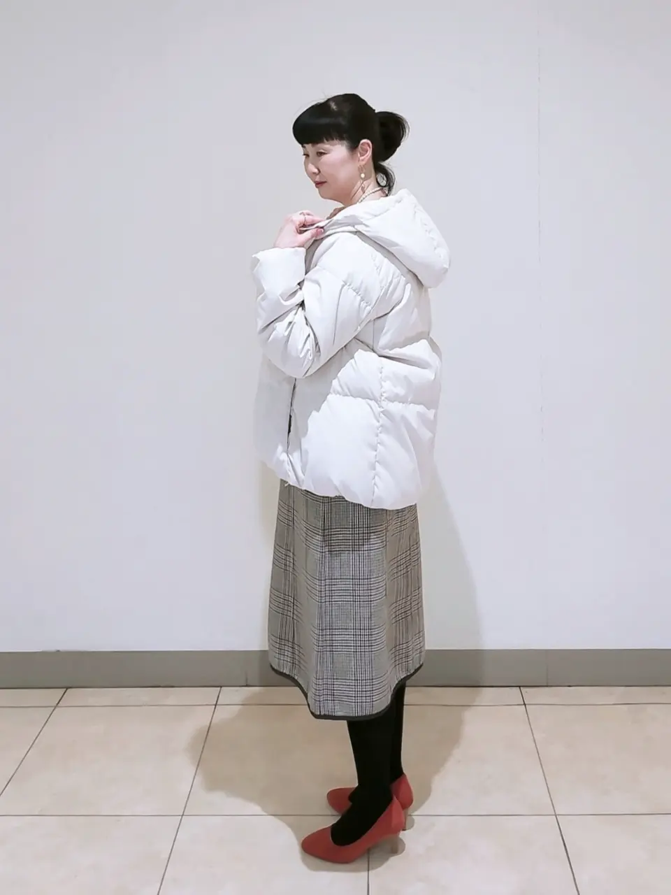 J.PRESS LADIES L スタッフ コーディネート画像