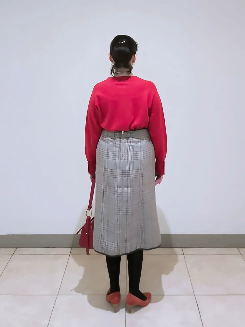 J.PRESS LADIES L スタッフ コーディネート画像