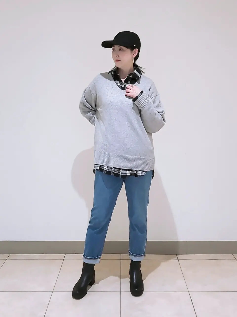 23区 L スタッフ コーディネート画像