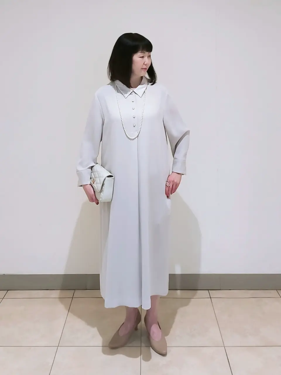 J.PRESS LADIES L スタッフ コーディネート画像