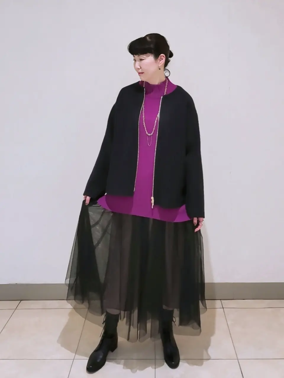  スタッフ コーディネート画像