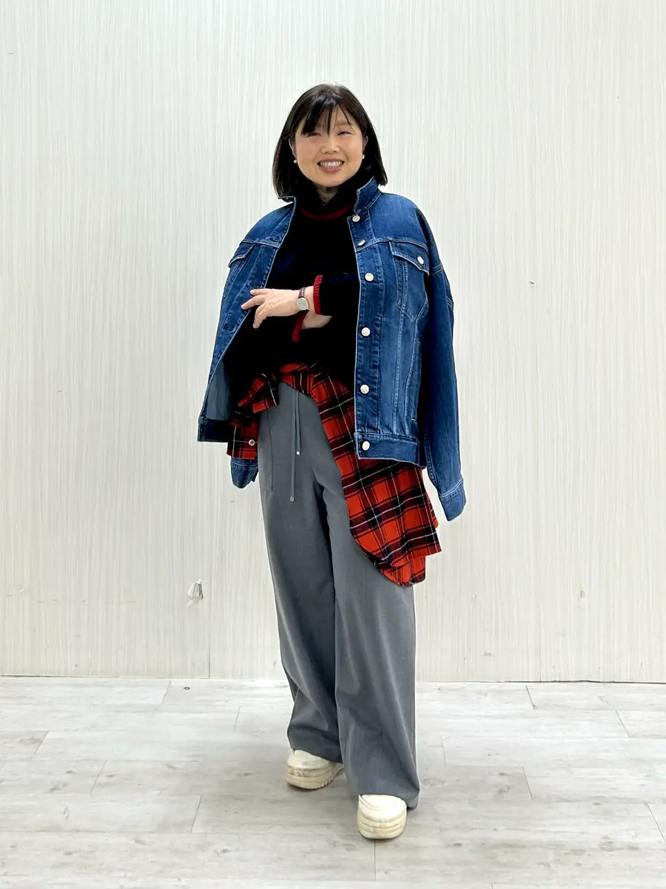 23区 L うめ子 コーディネート画像