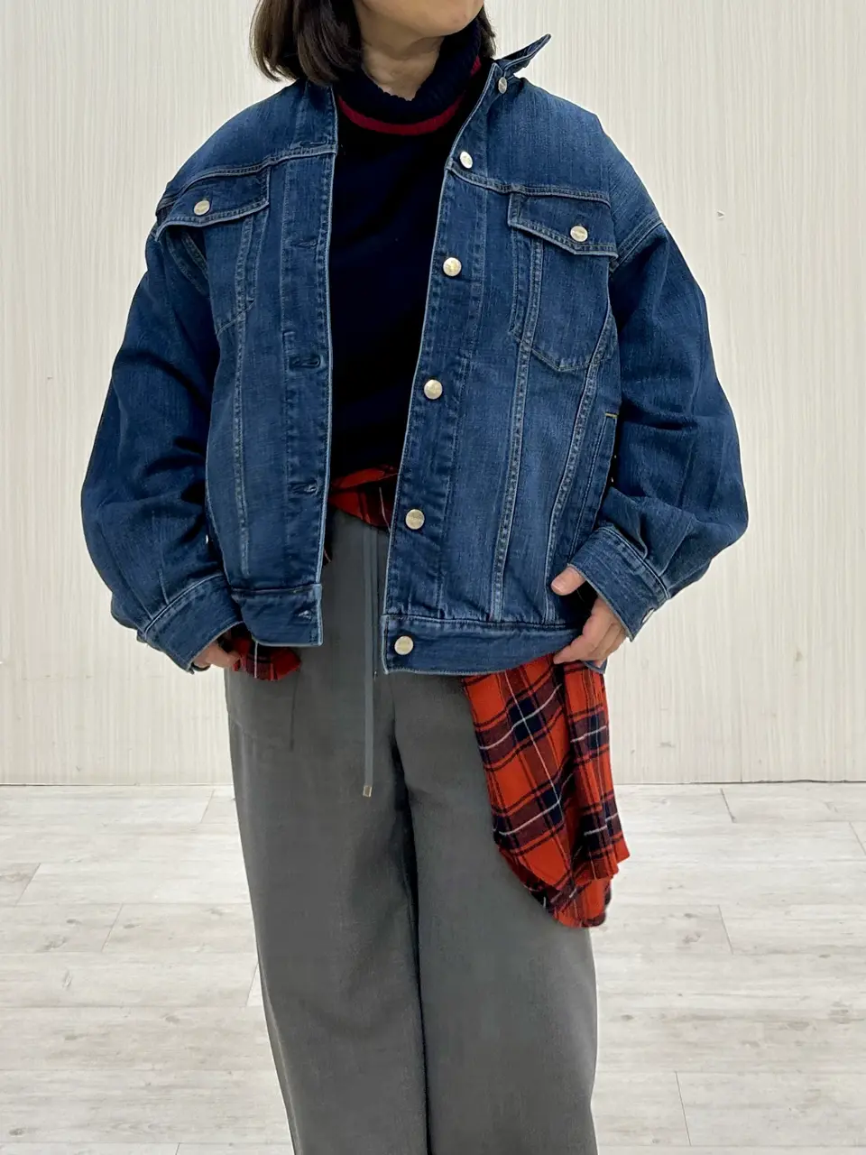 23区 L うめ子 コーディネート画像