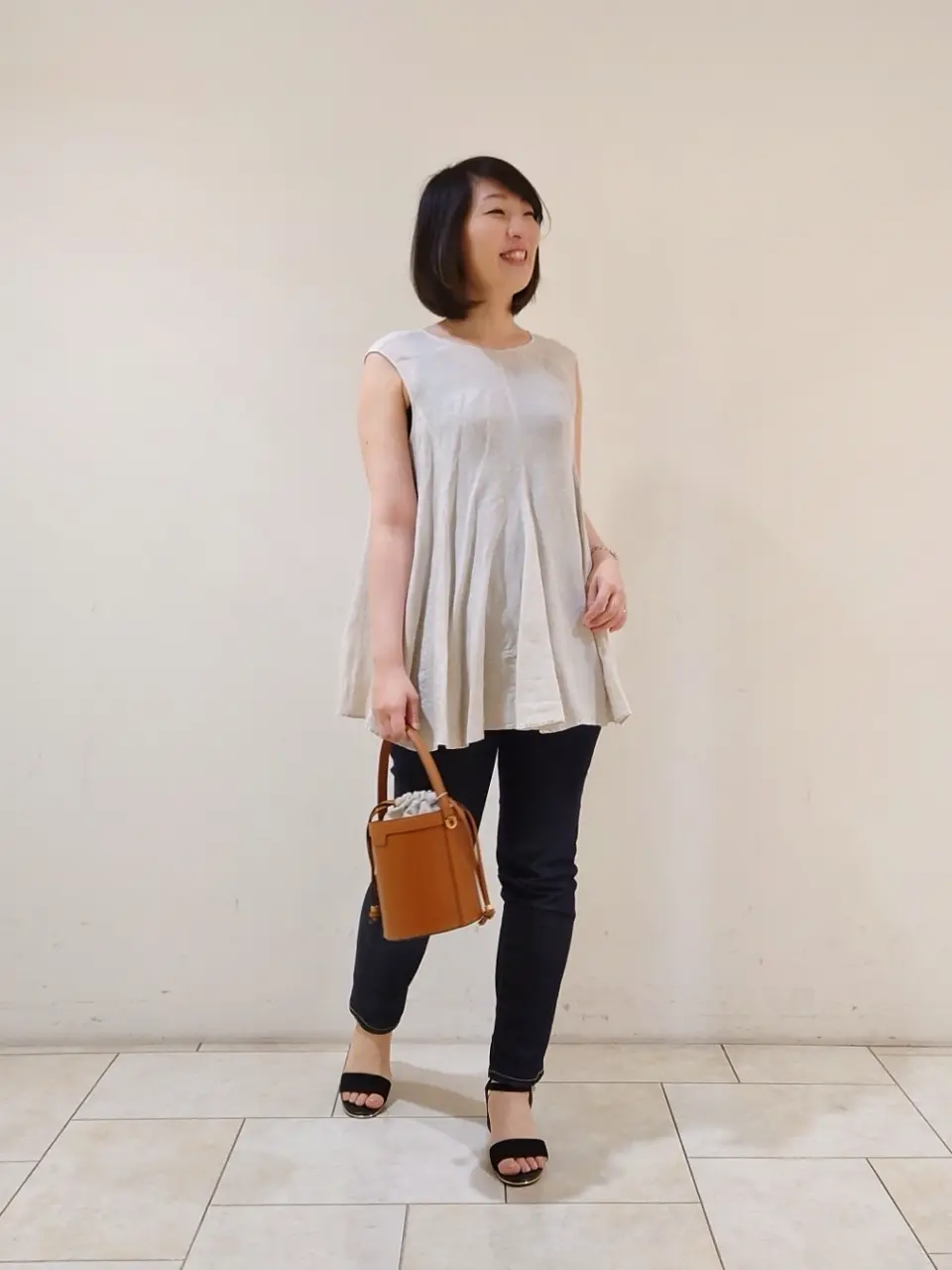  岡 コーディネート画像