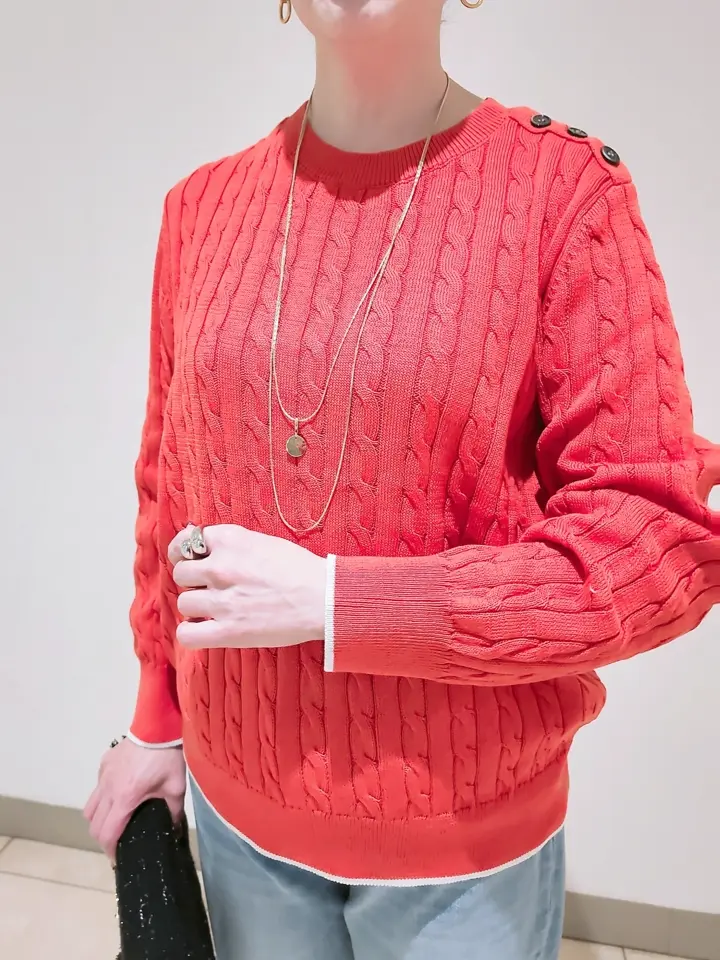 J.PRESS LADIES L スタッフ コーディネート画像