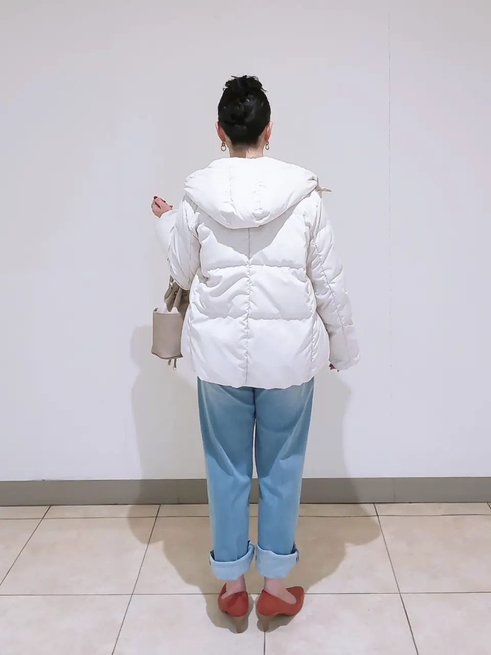 J.PRESS LADIES L スタッフ コーディネート画像