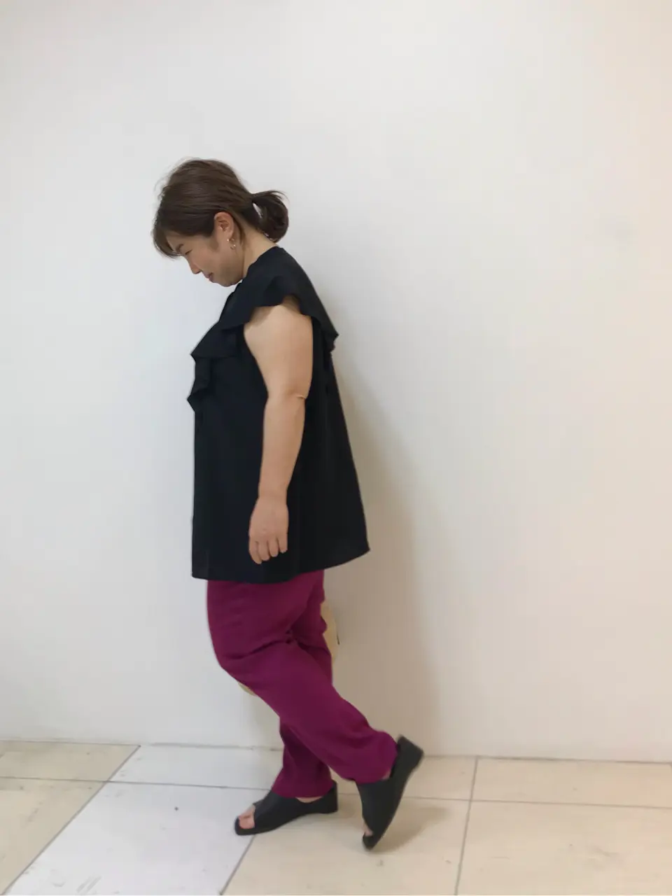 23区 L うめ子 コーディネート画像