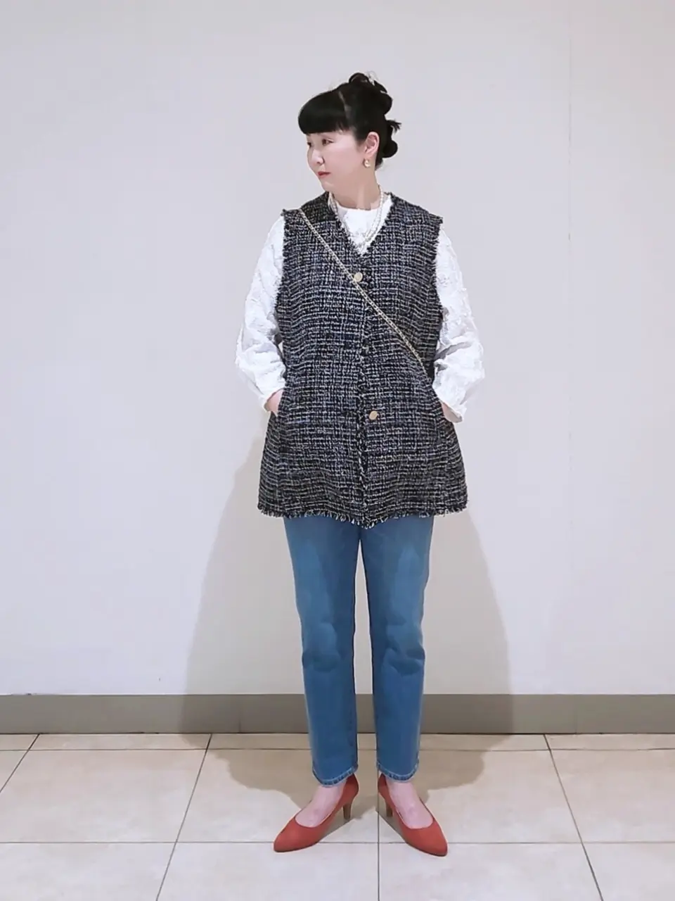  スタッフ コーディネート画像