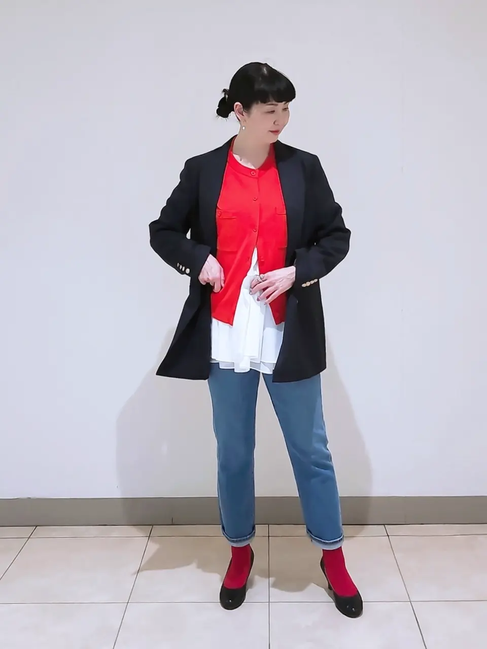  スタッフ コーディネート画像