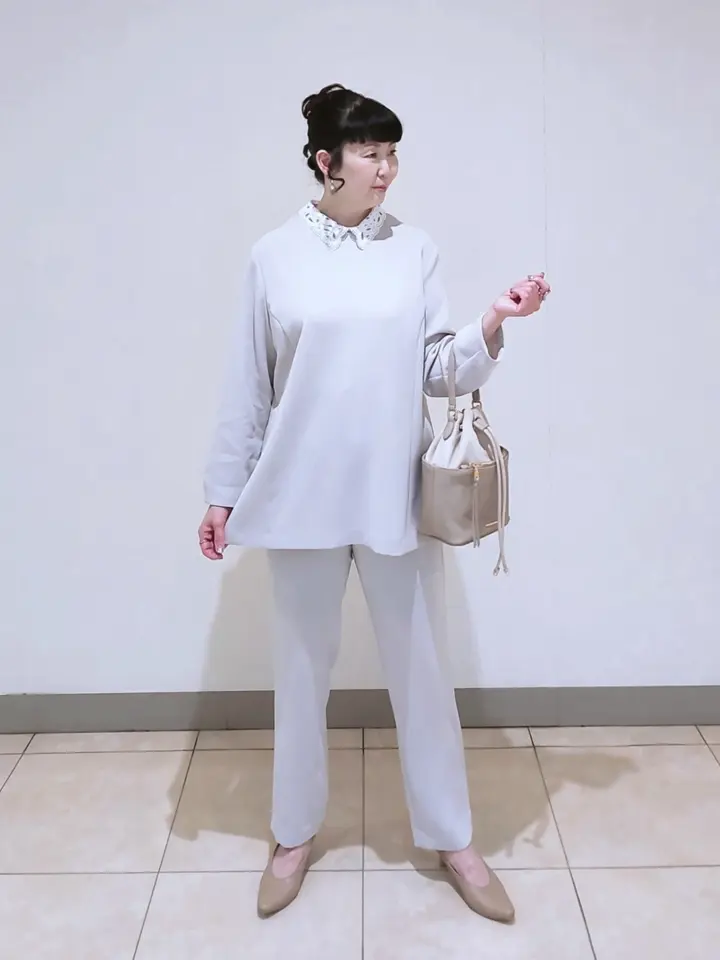 J.PRESS LADIES L スタッフ コーディネート画像