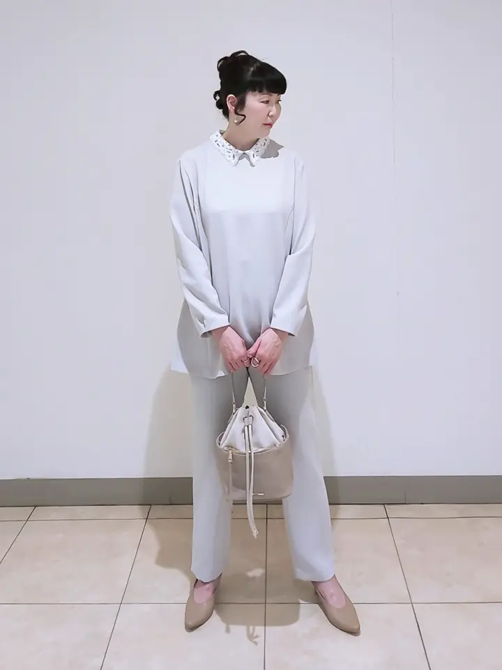 J.PRESS LADIES L スタッフ コーディネート画像